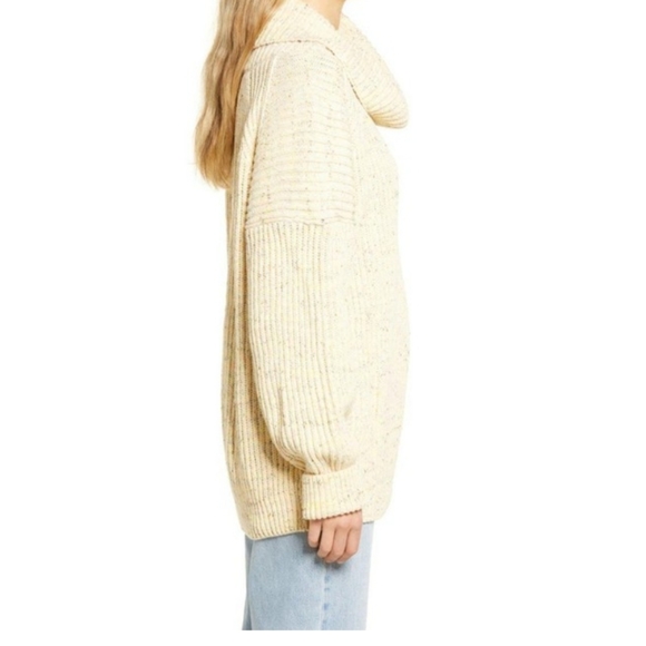 New Free People cowl neck Knitted  Sweater - Picture 9 of 14